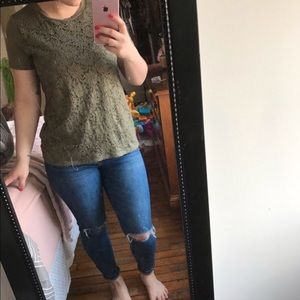 Army Green Top